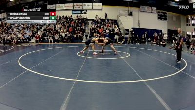 174 lbs Champ. Round 1 - Bryce Dagel, St. Cloud State vs Wyatt Lidberg, UMary