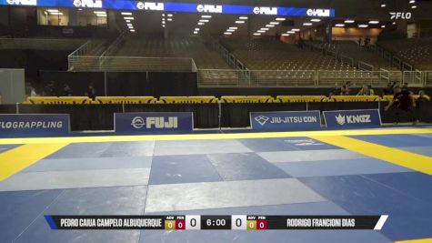 Rodrigo Francioni Dias vs Pedro Caiua Campelo Albuquerque 2025 Pan Jiu Jitsu IBJJF Championship