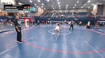 126 lbs 1st Place Match - Izayiah Chavez, Allen Blue vs Dominic Salazar, Keller Central