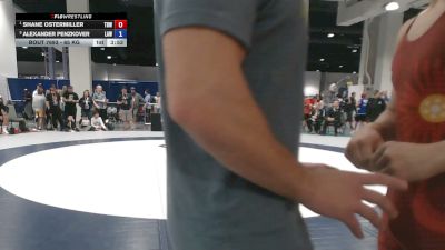 65 kg Quarters - Shane Ostermiller, The Best Wrestler vs Alexander Penzkover, LaCrosse Area Wrestlers