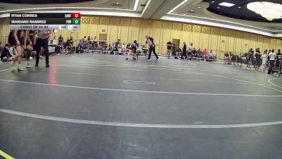 120 lbs Consi Of 64 #2 - Ryan Correa, Santa Fe HS vs Mariano Ramirez, YVW