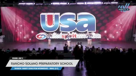 Rancho Solano Preparatory School - Varsity Song/Pom Intermediate -- Small (5-7) [2023 Varsity Song/Pom Intermediate -- Small (5-7) Day 2] 2023 USA Spirit & Junior Nationals/Collegiate Championships