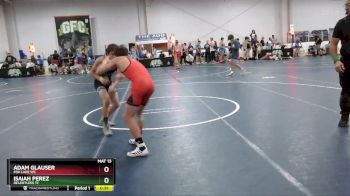 105 lbs Cons. Round 3 - Adam Glauser, Fox Lake WC vs Isaiah Perez, Relentless TC