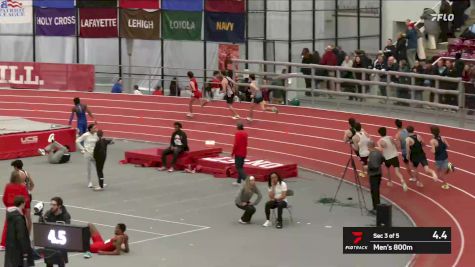 Men's 800m, Finals 3