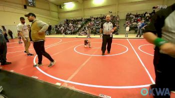 58 lbs Rr Rnd 3 - Brantlee Cox, Pocola Youth Wrestling vs Easton Scott, Tahlequah Wrestling Club