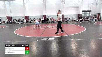 125 lbs Quarterfinal - Marco Tocci, North Carolina vs Isiac Paulino, Noke Wrestling RTC