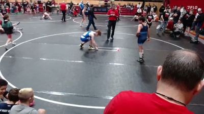 117 lbs Champ. Round 3 - Trek Keller, Preston Warriors Wrestling vs Porter Howell, Idaho