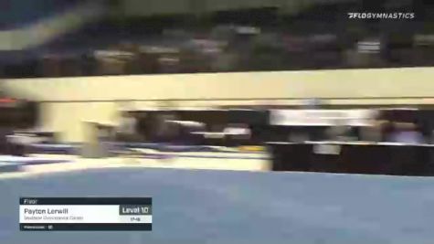 Payton Lerwill - Floor, Madison Gymnastics Center - 2021 USA Gymnastics Development Program National Championships