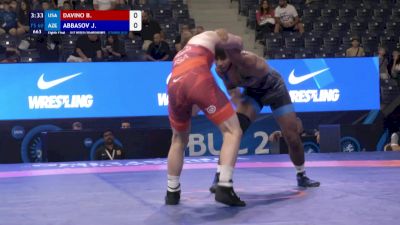 60 kg 1/8 Final - Benjamin Davino, United States vs Jamal Abbasov, Azerbaijan