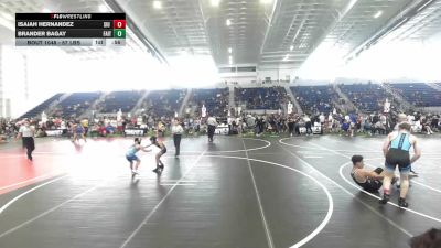 57 lbs Consi Of 8 #1 - Isaiah Hernandez, Siu Wrestling vs Brander Bagay, Faito Wc
