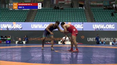 92 kg - Viky Viky, IND vs Abdimanap Baigenzheyev, KAZ
