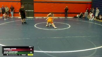 152 lbs Cons. Round 3 - Gabriel Cooke, MiddleTNFreco vs Davis Crawford, Big Red Wrestling Club