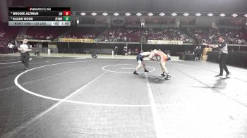 133 lbs 3rd Place - Brodie Altman, Liberty vs Elijah Nose, Jamestown