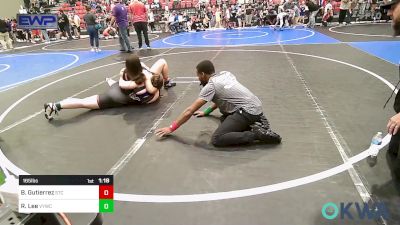 165 lbs Rr Rnd 2 - Bailey Gutierrez, Sallisaw Takedown Club vs Rylee Lee, Verdigris Youth Wrestling