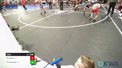 85 lbs Consi Of 4 - Richie Kress, Wolf Pack Wrestling Academy vs Nolan Quillman, Raw Wrestling Club