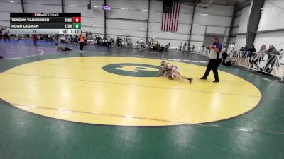 76 lbs Round 3 (12pm Friday) - Noah Lagman, Terps Xtreme vs Teagan Vanbebber, Rough House W.C.