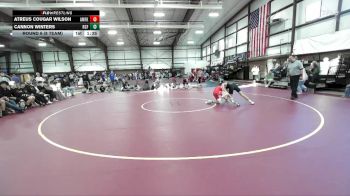 126 lbs Round 6 (8 Team) - Cannon Winters, Richfield vs Atreus Cougar Wilson, American Fork