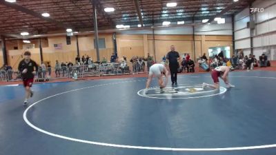 133 lbs Round 2 (6 Team) - Kai Carson, Eastern Oregon University (OR) vs Benjamin Whitright, North Idaho College