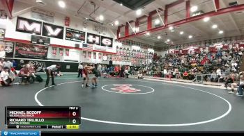 145 lbs Cons. Round 3 - Richard Trujillo, Canyon Springs vs Michael Bozoff, Wilson Long Beach