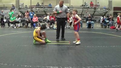 101 lbs Finals (8 Team) - Brady Engalan, Michigan Matcats vs Henry Begg, Lowell WC