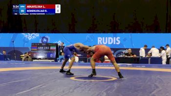 61 kg Qualif. - Levik Mikayelyan, Armenia vs Reza Momenijoujadeh, Iran