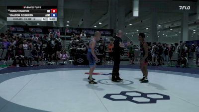 60 kg Champ. Rd Of 16 - Elijah Halton, Ohio Greco Boyz vs Dalton Roberts, Army (WCAP)