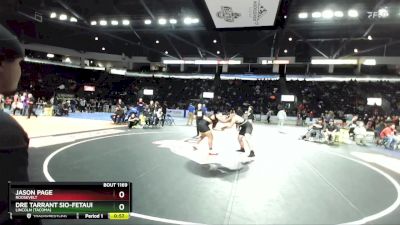 215 lbs Cons. Round 6 - Jason Page, Roosevelt vs Dre Tarrant Sio-Fetaui, Lincoln (Tacoma)