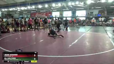 100 lbs Quarterfinals (8 Team) - Russell Goree, Violent Little Machines vs Casey Crumpton, Alpha Elite