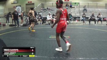 115 lbs Round 2 (6 Team) - Brock Claypool, American Gladiators vs Aiden Arnett, Illinois Menace