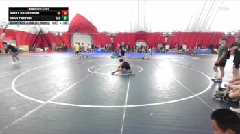 106 lbs Quarters & Wb (16 Team) - Brett Bagnowski, Wisconsin Rapids vs Sean Forfar, Cameron