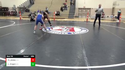 120 lbs 5th Place Match - Kamden Jones, Stillwater Area Wrestling vs Levi Engen, Belgrade Brooten Elrosa