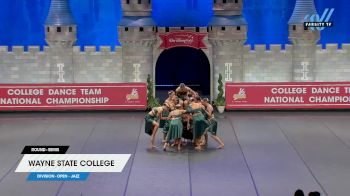 Wayne State College [2025 Open - Jazz Semis] 2025 UCA & UDA College Cheerleading & Dance Team National Championship