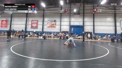 155 lbs Michael Brady, Pennsylvania Blue vs Cash Newton, Oklahoma