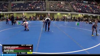 70 lbs Cons. Round 4 - Oliver Ohly, Wrestling Factory vs Graeme Lockhart, CIWC / Team Intensity