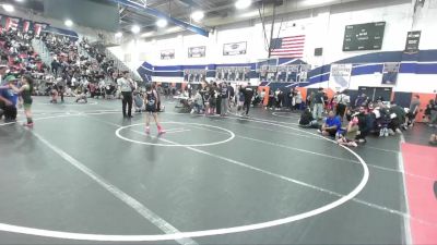 55-56 lbs Round 3 - Susy Salazar, Unattached vs Zalana Reveles, Scotsmen Wrestling Club