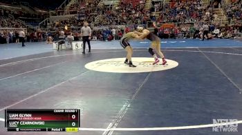 136 lbs Champ. Round 1 - Liam Glynn, Ellendale-Edgeley-Kulm vs Lucy Czarnowski, Fargo