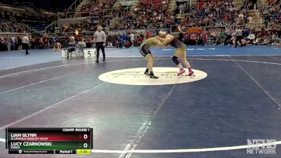 136 lbs Champ. Round 1 - Liam Glynn, Ellendale-Edgeley-Kulm vs Lucy Czarnowski, Fargo