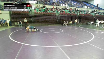 165 lbs Consi Of 8 #1 - Gabe Kirsch, Swansea vs Chris Martinez, Battery Creek