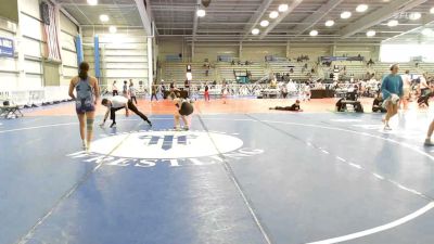 107 lbs Consi Of 4 - Ella Neibert, Indiana Outlaws Pink - HSG vs Ella Shephard, Valebound Wrestling Club - HSG