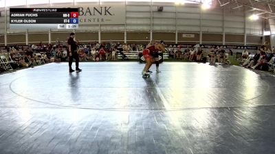 215 lbs Adrian Fuchs, Minnesota Blue vs Kyler Olson, Utah Gold