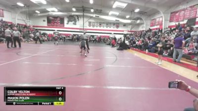 70-75 lbs Round 4 - Colby Yelton, SlyFox Wrestling Academy vs Mason Polen, Mules Mat Club