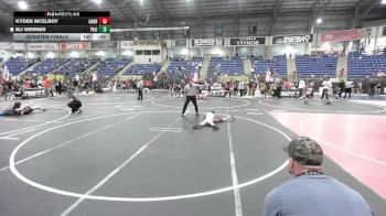58 lbs Quarterfinal - Kyden McElroy, Garden City Wrestling Club vs Eli Werner, Palisade Little Dawgs
