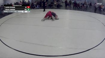 198 lbs Cons. Round 1 - Isaac OBrien, Ansley-Litchfield Youth Wrestling vs Lakin Stange, Creighton Bulldogs