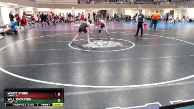 130 lbs Quarterfinals (8 Team) - Will Thorsten, Foley vs Wyatt Stoks, Canby