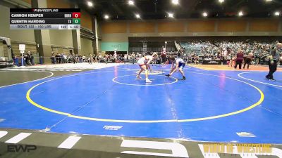160 lbs Quarterfinal - Cannon Kemper, Burns Oregon vs Quentin Harding, Team Aggression