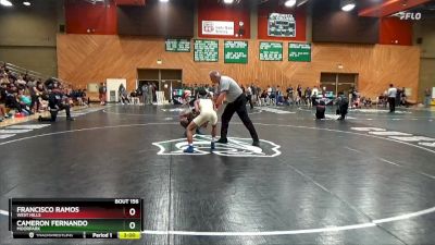 125 lbs Cons. Round 3 - Francisco Ramos, West Hills vs Cameron Fernando, Moorpark