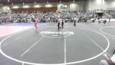 72 lbs Semifinal - Journiee Zuniga, Toppenish USA vs Ella Marquess, Mat Sense