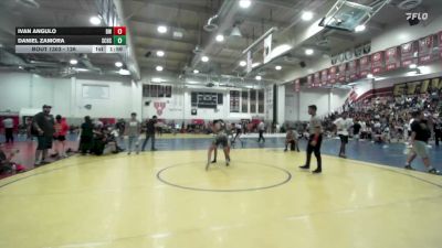 126 lbs Semifinal - Ivan Angulo, Desert Warriors vs Daniel Zamora, Threshold Wrestling Club
