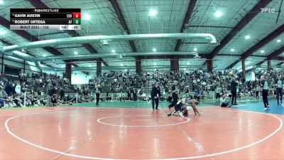 132 lbs Cons. Semi - Robert Ortega, Arbor View vs Gavin Austin, Centennial