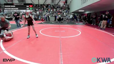 70 lbs Rr Rnd 3 - Parker Mabe, Vian Wrestling Club vs Daxton Deckard, Raw Wrestling Club